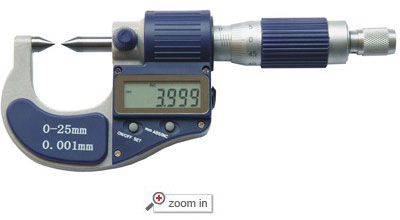 Point Type Digital Micrometers